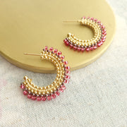 Ceci Earrings -  Rose